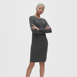 New Gap Cozy Ribbed Crewneck Sweater Dress** XXL